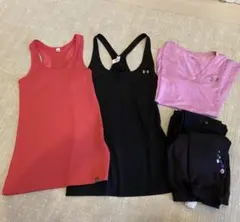 美品　アンダーアーマータンクトップ 2点セット　おまけ付き　S〜M