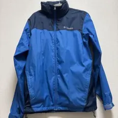 Columbia ナイロンジャケット M 青/黒