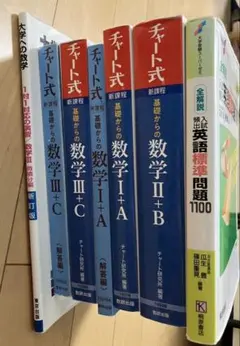 チャート式 数学 I+A II+B III+C ３冊セット