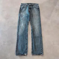 リーバイス501 Levis W33 ブルーデニム 青 古着 ユーロ 23250