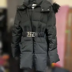 GYDA 黒 ロングダウンコート