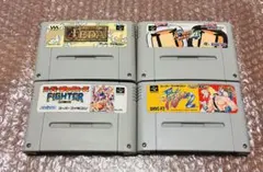 【SFCソフト4本セット・任天堂・ファミコン】cha