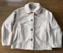 UNIQLO ボアフリース　ステンカラー　ショートコート　Mサイズ