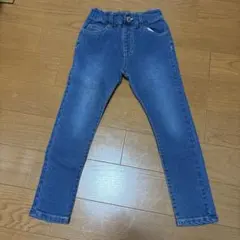 未使用☆F.O.KIDS裏起毛ストレッチデニムパンツ120cm