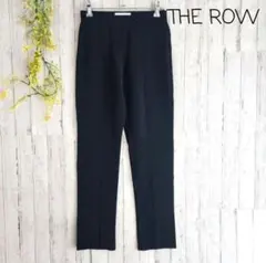 THE ROW　ザ・ロウ　パンツ　スラックス 黒　XS