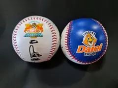 サインボール2個セット（ホークス,タイガース・日本シリーズ）のサムネイル
