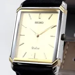 セイコー ドルチェ スイープセコンド レクタンギュラー クォーツ ジャンク