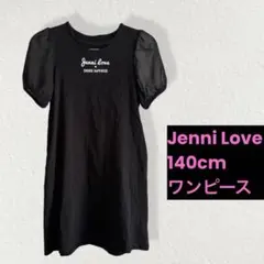 Jenni Love ブラック 半袖ワンピース キッズ 140cm