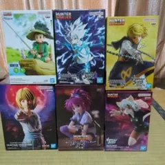 HUNTER×HUNTER フィギュア 6体セット