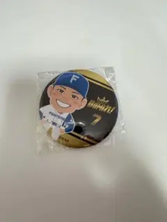 日本ハムファイターズ 西川遥輝 缶バッジ