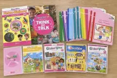 ECCジュニア PF 英語教材セット DVD CD 絵本 バッグ付