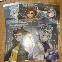 6枚 ウマ娘 プリティーダービー　東京メガイルミ　クリアファイル　まとめ売りのサムネイル