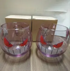 ポケモンカフェ　限定　ゲンガー　グラス　2 個セット　新品未使用