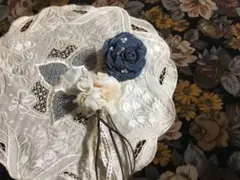 かごバッグにもいかが？  コサージュ2つ