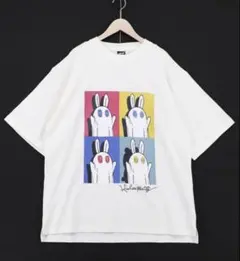 スカラーパリティ　362108：間違い探しおばけウサギTシャツのサムネイル
