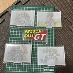 ドラゴンボール一番くじ ロゴカード 5枚セット アクリル