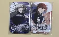 CRAZY CHA!N びっく宝島 特典 スクエア缶バッジ リーズ c22 - メルカリ