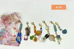 A-21❃天然石チャーム❃ ❃オリジナルセット❃ - メルカリ