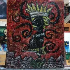 【一点物:SALE】道開きの神SARUTAHIKO-天狗【現代アート/絵画】 一点物:SALE】道開きの神SARUTAHIKO-天狗【現代アート/絵画】 - メルカリ
