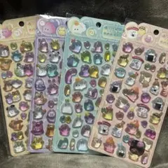 4枚セット　オバケーヌ　ドロップシール