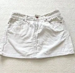 Gap 1969 コーデュロイ ミニスカート ベージュ XSのサムネイル