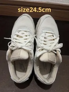 NIKE AIR MAX 24.5cm（US7.5)ホワイト/ベージュ