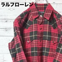 ラルフローレン Ralph Lauren チェック柄 長袖シャツ サイズ9