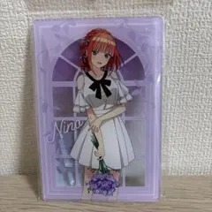 五等分の花嫁 アクリルポストカードスタンド 中野二乃