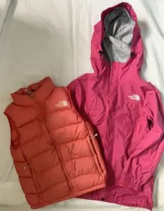 THE NORTH FACE スクープジャケットとダウンベストセット
