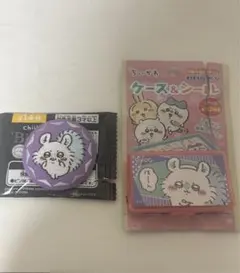 ちいかわ モモンガ 刺繍缶バッジ ケース シール