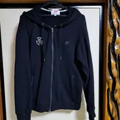 3日９時終了！MASTERBUNNEY EDITION ブラック フードパーカー