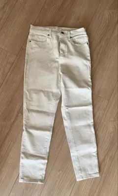良品　UNIQLO スキニー　ジーパン　パンツ　淡白　デニム