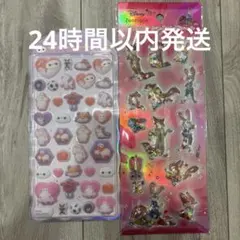 ベイマックス コットンパフィーシール ズートピアシャイニングシール2点