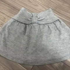 kate spade ♡グレー リボン付きスカート 120