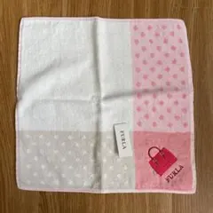 FURLA ハンカチ ピンク