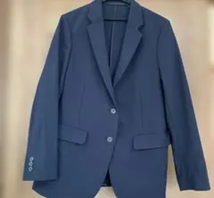 ユニクロ　感動ジャケット（リラックスフィット）ネイビー【L】未使用保管品