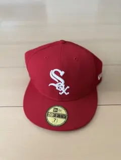 ホワイトソックスNew Era 59FIFTY ベースボールキャップ7 1/4