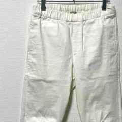 AURALEE 15SS スタンドアップ イージーパンツ 白 1 ノームコア