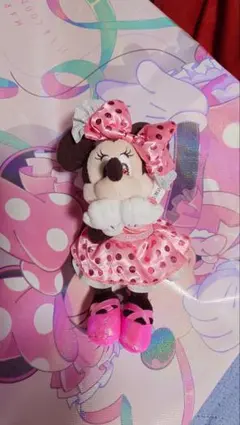 MINNIE DAY アイドル　ミニー　ぬいぐるみ キーチェーン　※商品説明必読
