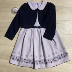 美品　Sakura サクラ　フォーマル　ワンピース　ボレロ　セット　花柄