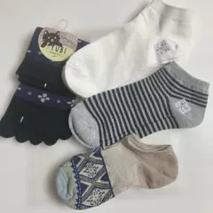 レディースソックス 4足まとめ売り
