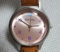 【稼動品】Paul Smith　レディース腕時計　クォーツ　ピンク文字盤のサムネイル