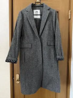 SLOBE IENA 日本製 グレー チェスターコートのサムネイル