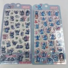 スティッチボンボンドロップシール正規品2種類 ディズニー