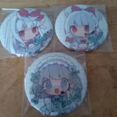 東方project 缶バッジ 3個セット
