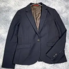 ORIHICA【11R】テーラードジャケット　ブラック　大きいサイズ　レディース