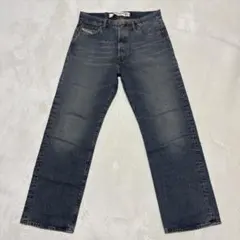 y021818 DIESEL デニムジーンズ　ロゴ　ストレート　34