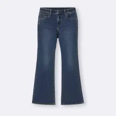 スリムフレアジーンズ gu