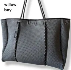 willow bay　ウィローベイ　大容量★軽量★トートバッグ　肩掛け　グレーのサムネイル