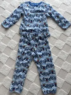 ミッキーマウス フリースパジャマ 130